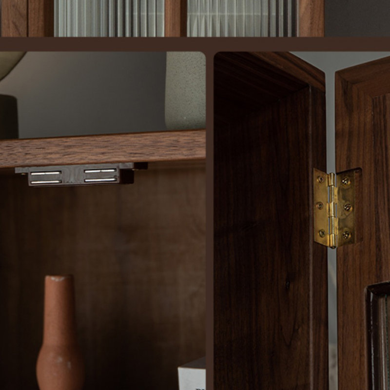European style solid wood bookcase