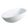 Luxury Handcrafted Freestanding Soaking Bathtub With Overflow In Matte White