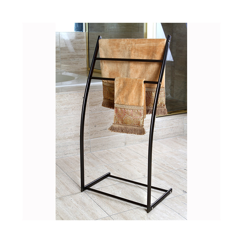 Kingston Brass Edenscape Freestanding 3-Bar Towel Rack, Oil Rubbed Bronze