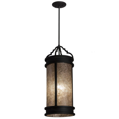 Luminaire suspendu cylindrique à 1 lumière Wyant