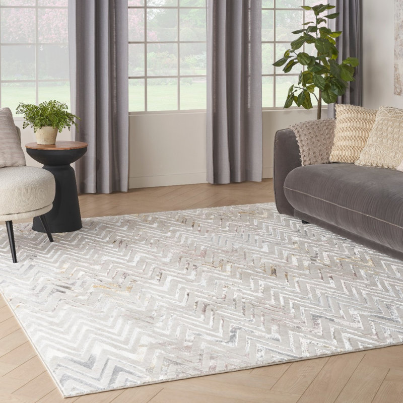Ankica Abstract Area Rug, Rectangle 239 x 300 cm