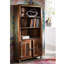 Freezy 180cm H x 90cm W Solid Wood Standard Bookcase