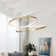 Keahi 1-Light  Wi-Fi Smart Modern Chandelier Led Pendant Goolge Home Echo Voice Control with Remote