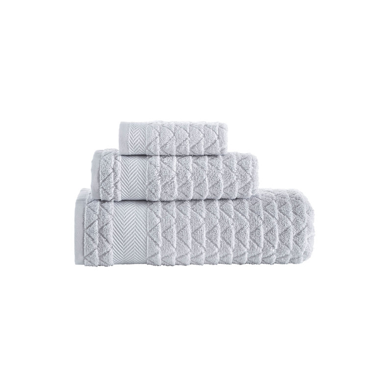 Turkish Cotton Plush Mulit-Size Set, Silver