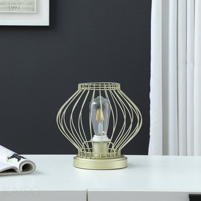 Lampe de table en métal 9,5 po