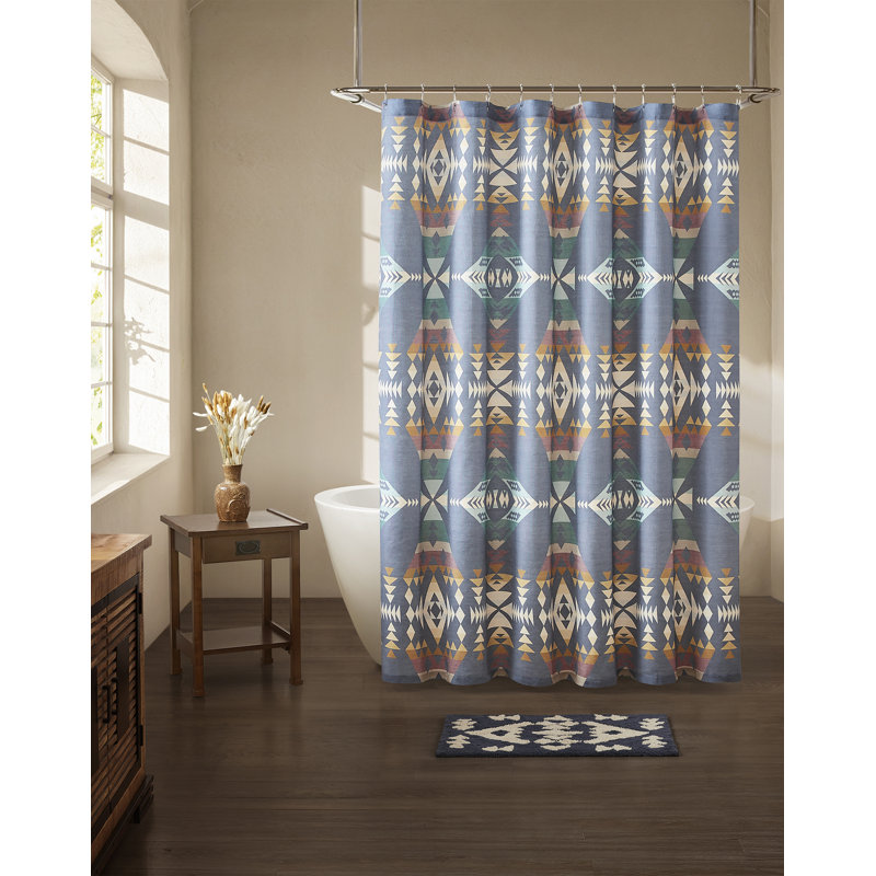 Pendleton Diamond Peak Shower Curtain 72X72