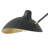 3-lamp Sand Black Adjustable Iron Ceiling Light