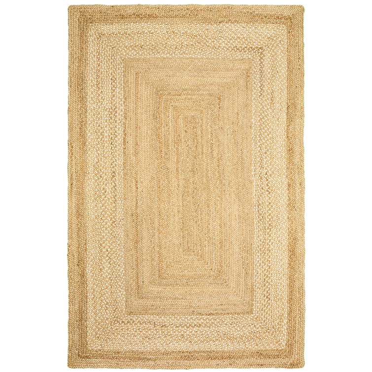 Lechez Hand Braided Striped Indoor Rug