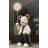 Light Luxury Resin Bear Moon Lamp Bluetooth Home Ornament
