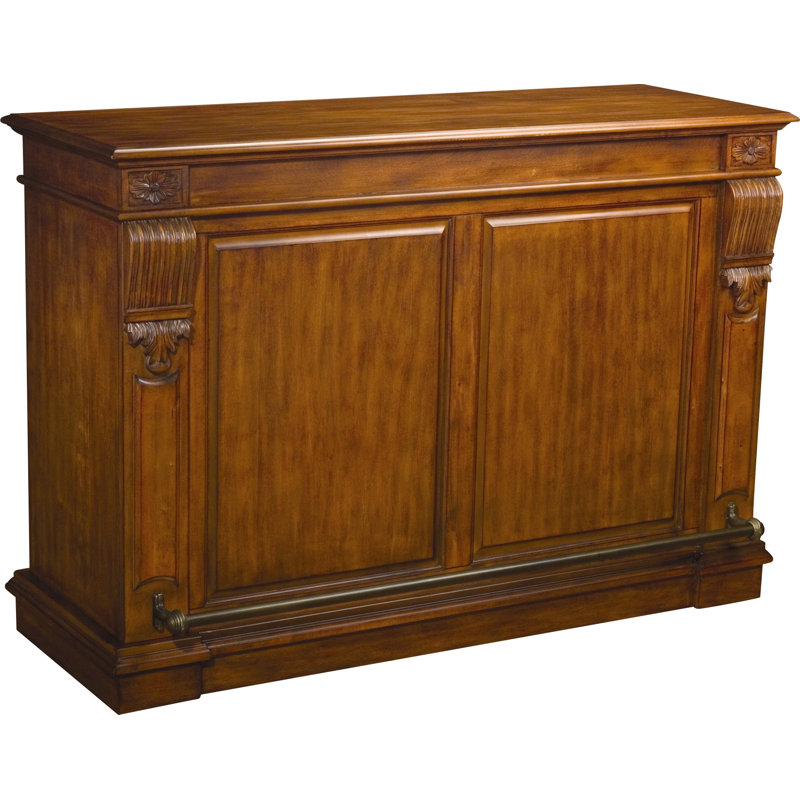 Bar avec rangement pour bouteilles de vin