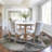 Machine Washable Indoor/Outdoor Xhevrie Gray Rug-806825867