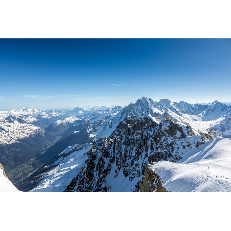 Mountains by Onfokus - No Frame Print on Canvas, 51cm H x 76cm W