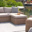 Errin Wicker 4 - Person Seating Group with Cushions