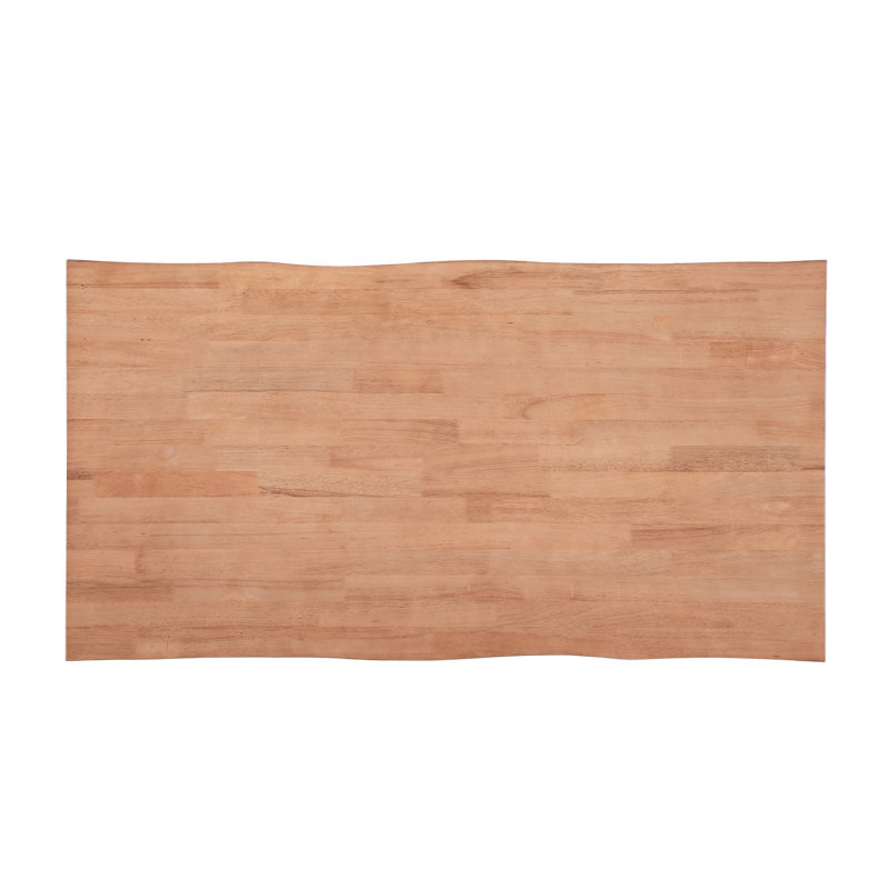 Table de salle à manger Natural - Plateau rectangulaire spacieux pour une utilisation extérieure avec une finition idéale pour les réunions de famille et d'amis