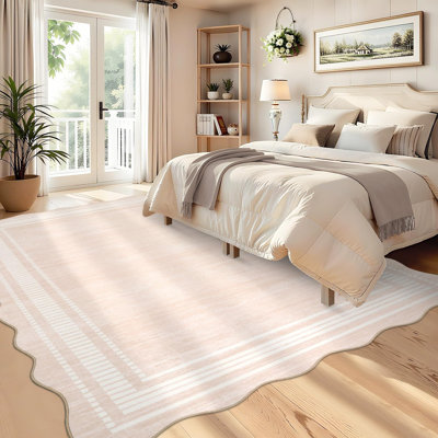 Rectangle Floral Area Rug