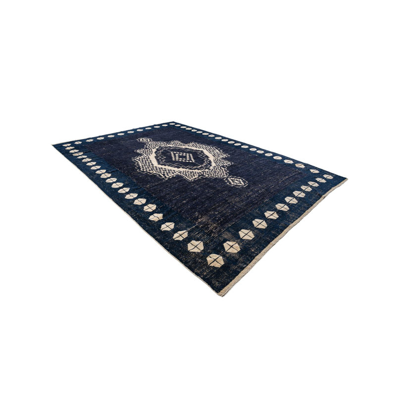 Noack Dark Blue Rug