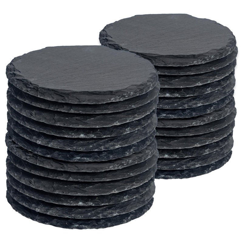 Round 24 Piece Coaster Set