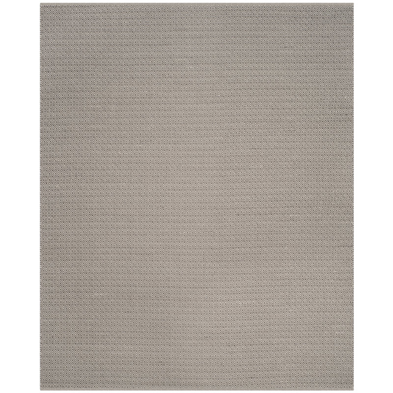 Bester Hand Woven Cotton Geometric Rug, Rectangle 8' x 10'