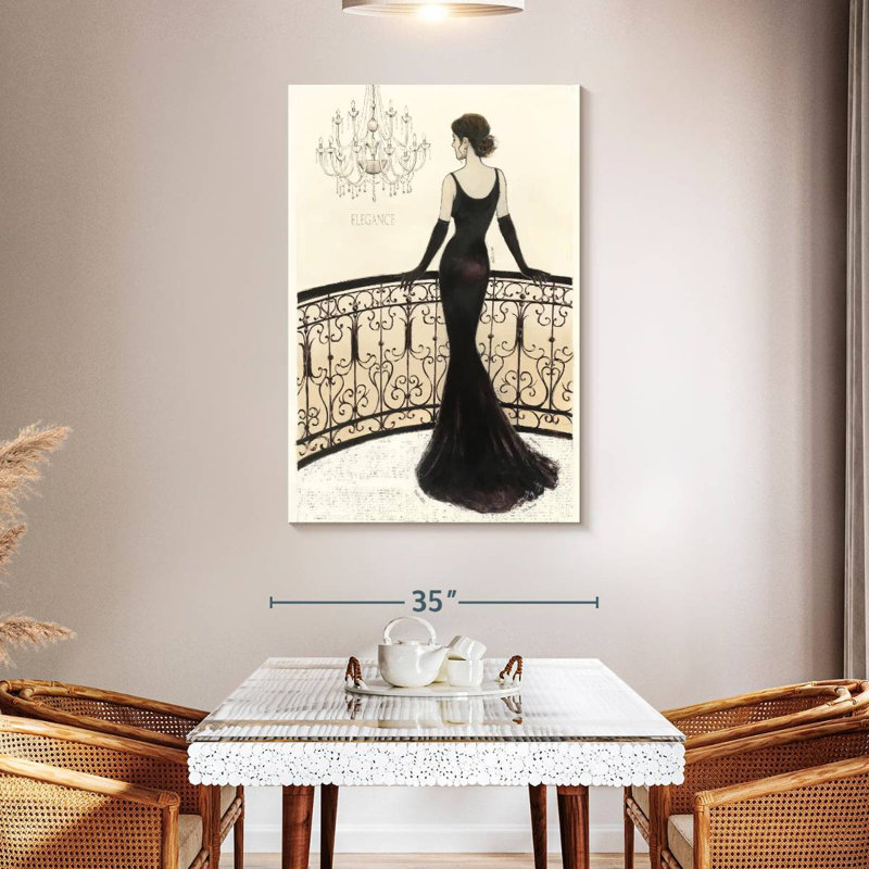 Shuttleworth La Belle Noir, 48" H x 32" W