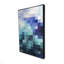 «Pixelized Landscape - Shapes», toile encadrée moderne-119951055