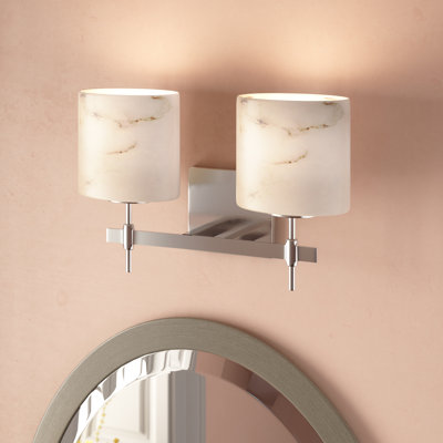 Éclairage pour meuble-lavabo 2 lumières Aleynah