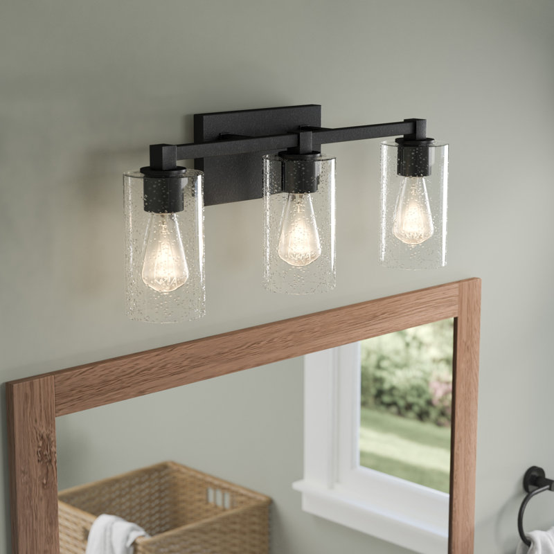 Keeley 3 - Light Dimmable Vanity Light, Clear