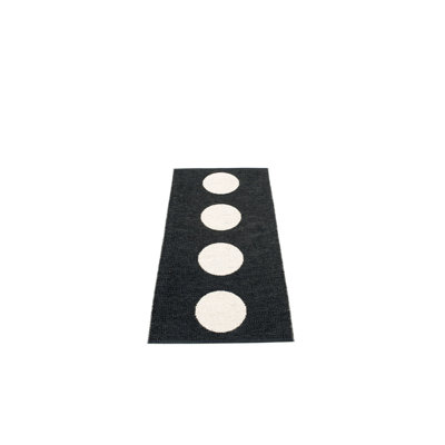 Tapis VERA noir 2,25 x 5 pi