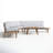 HILLCREST  V Shaped 4-Piece Sofa Set