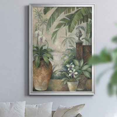 «Orchids in Paradise II» par J Paul, reproduction d'art sur toile