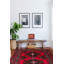 Tapis rouge Teimani 3 pi 9 po x 6 pi 5 po