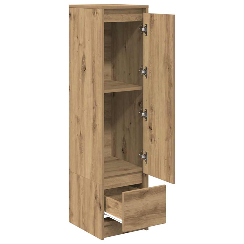 Highboard 29.5X34x119.5 Cm Engineered Wood, Artisan Oak