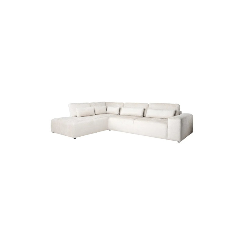 Lunda Upholstered L-Shaped Sectional Left Hand Facing