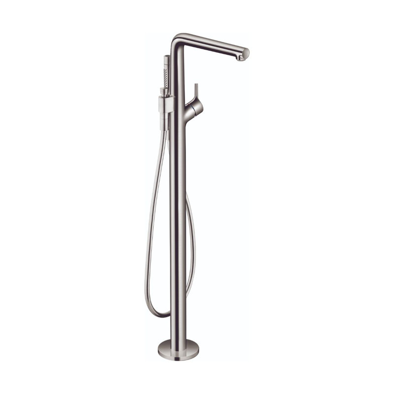 Talis S Single Handle Floor Mounted Trim with Hand Shower, Chrome
