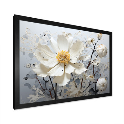 " White Marigold Dreams "
