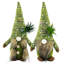 Gnomes en peluche, ornement unique unique de bonne chance, décoration de table de bureau d'intérieur