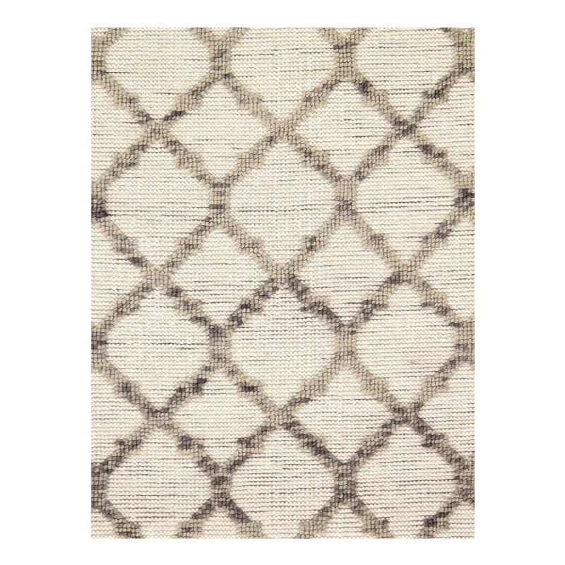 Canvello Beige Modern Rug - 4' X 6'