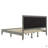 Solid Wood Platform Upholstered Headboard Bed