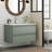 Integrated Ceramic Sink Wall-Mounted Bathroom Vanity-1873488937