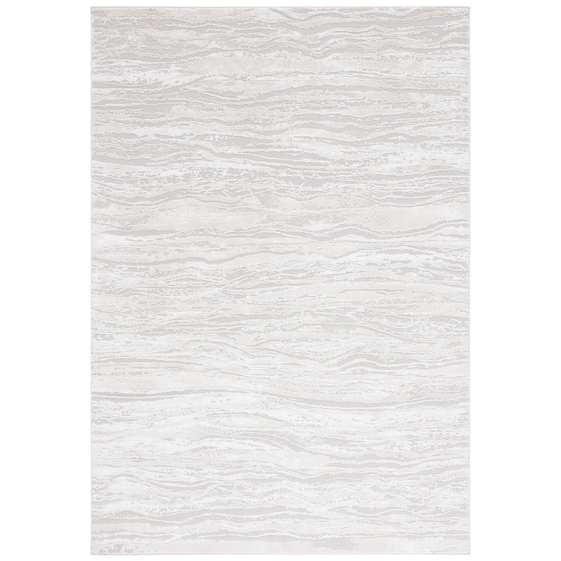 Earby Performance Abstract Rug, Rectangle 5'3" x 7'6"