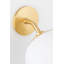 Alex Single Light Glass Dimmable Armed Sconce-1794716703