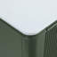 Meuble-lavabo mural simple 48 po avec lavabo flottant vert