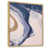 Toile avec cadre flottant brun