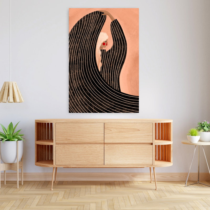 Art contemporain abstrait contemporain, H 48 po x l 32 po