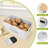 Kitchen Vegetable Storage Set of 3,White-1287772626