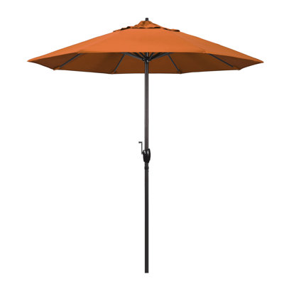 Nunn 90 " W Octagonal Tilt Sunbrella® Umbrella with Crank Lift Patio Umbrella