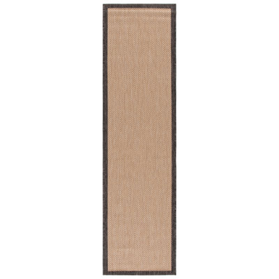 Tapis d'intérieur/extérieur Courtyard 8131 à chevrons
