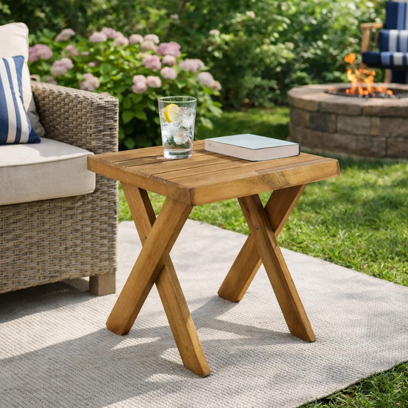 Table d'appoint Harley, Brun