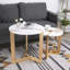 Edibe Cross Legs End Table