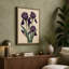 Purple Iris Study Botanical - Wrapped Canvas-1043471887-1043471873