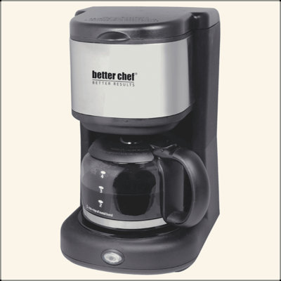 Better Chef 4-Cup Stainless Steel Coffeemaker
